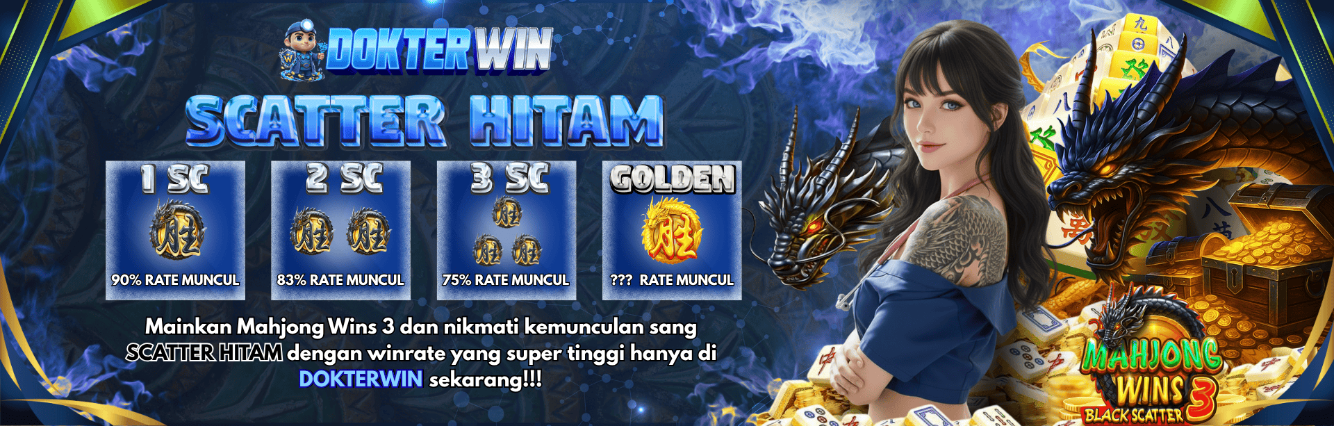 Scatter Hitam Dokterwin